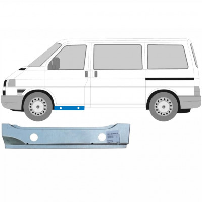 VW T4 1990-2003 FRONTAL UŞĂ INTERIOR PANOU PRAG / STÂNGA