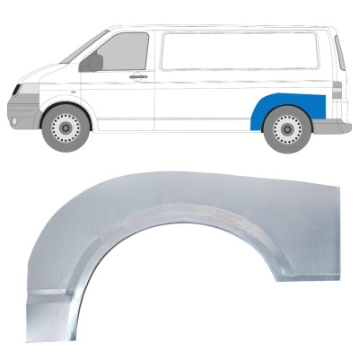Reparație aripă spate pentru Volkswagen Transporter T5 2003-2015 / Stânga 16371