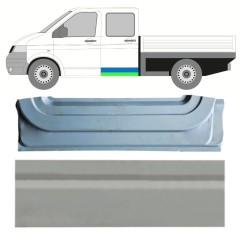Reparație interior + exterior ușă spate pentru Volkswagen Transporter T5 2003-2015 / Stânga / Set 16877
