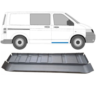 Podea treapta cabina stanga cu prag interior pentru Volkswagen Transporter T5 2003-2015 / Dreapta 16838