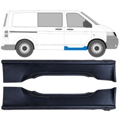 Reparație prag ușă față pentru Volkswagen Transporter T5 2003-2015 / Stânga+Dreapta / Set 12518