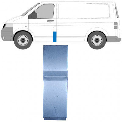 Segment reparație stâlp pentru VW Transporter T5 2003-2015 / Stânga 12619