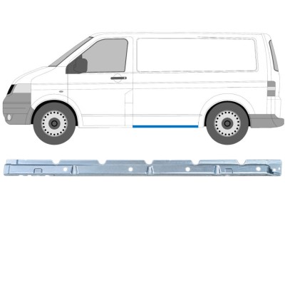 Reparație prag interior pentru Volkswagen Transporter T5 2003-2015 / Stânga 16971