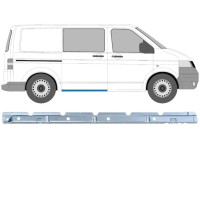 Reparație prag interior pentru Volkswagen Transporter T5 2003-2015 / Dreapta 16970