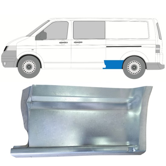 Reparație aripă spate pentru Volkswagen Transporter T5 2003-2015 / Stânga 16667