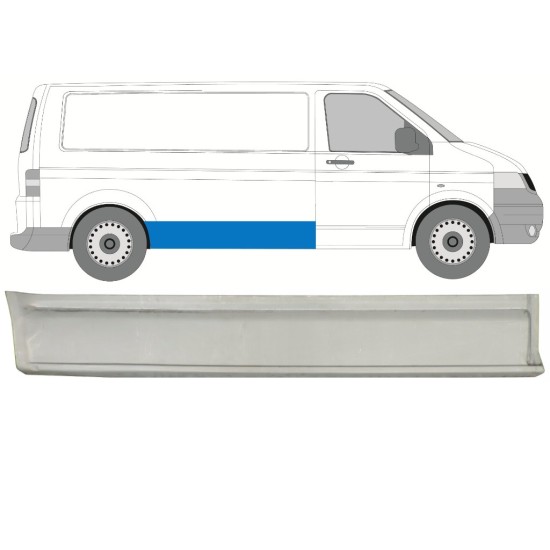 Reparație panou lateral pentru Volkswagen Transporter T5 2003-2015 / Dreapta 15952