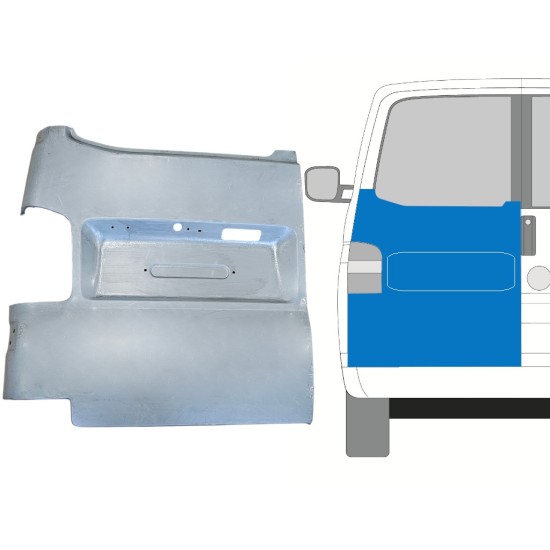 Reparație ușă spate pentru Volkswagen Transporter T5 2003-2015 / Stânga 15058 Reparație ușă spate pentru Volkswagen Transporter T5 2003-2015 / Stânga 15058