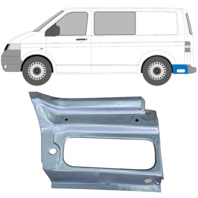 Reparație aripă spate pentru Volkswagen Transporter T5 2003-2009 / Stânga 12028