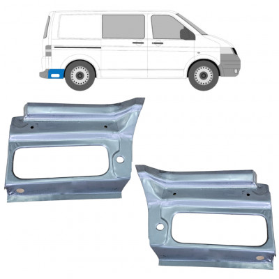 Reparație aripă spate pentru Volkswagen Transporter T5 2003-2009 / Set 12030