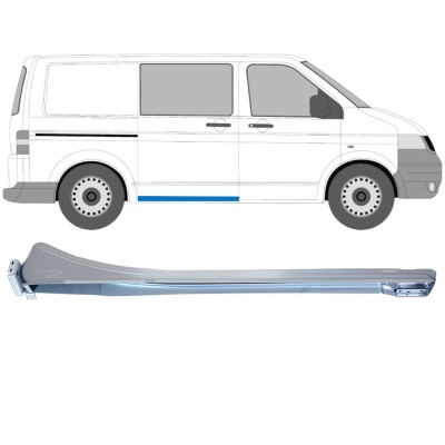 Șină Ghidaj Ușă Culisantă pentru Volkswagen Transporter T5 2003-2015 / Dreapta 16286