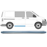 Reparație prag ușă glisantă pentru Volkswagen Transporter T5 2003-2015 / Dreapta 16010