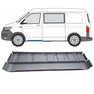 Podea treapta cabina stanga cu prag interior pentru Volkswagen Transporter T6 2015-2024 / Stânga 17157