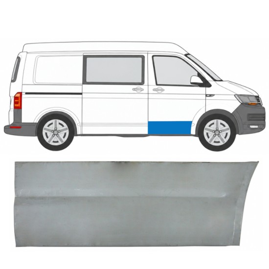 Reparație exterior ușă față pentru Volkswagen Transporter T6 2015-2024 / Dreapta 17121
