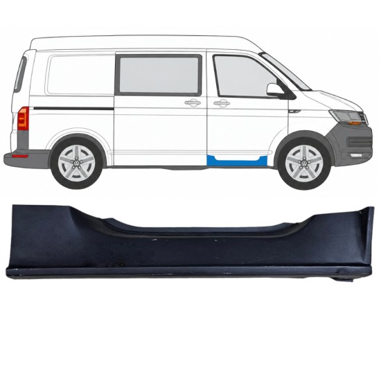 Reparație prag față pentru Volkswagen Transporter T6 2015-2024 / Dreapta 17192