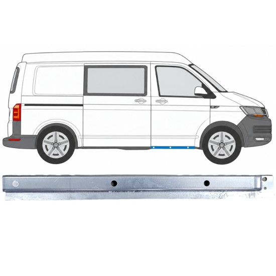 Reparație prag interior ușă față pentru Volkswagen Transporter T6 2015-2024 / Dreapta 17184