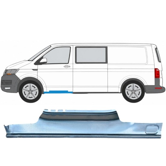 Reparație prag ușă față pentru Volkswagen Transporter T6 2015-2024 / Stânga 17112