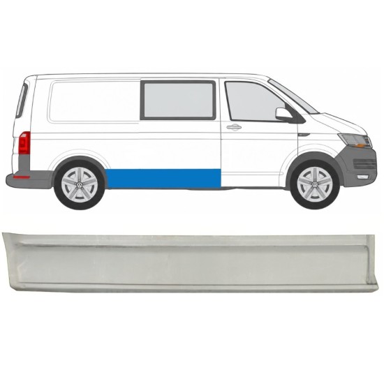 Reparație panou lateral pentru Volkswagen Transporter T6 2015-2024 / Dreapta 17199
