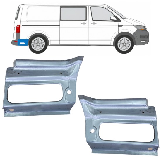 Reparație aripă spate pentru Volkswagen Transporter T6 2015-2024 / Stânga+Dreapta 17191