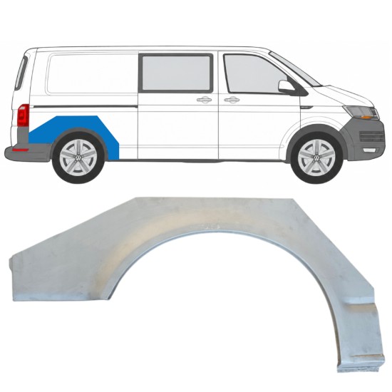 Reparație aripă spate pentru Volkswagen Transporter T6 2015-2024 / Dreapta 17139