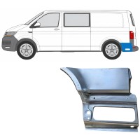 Reparație aripă spate partea inferioară din spatele roții pentru Volkswagen Transporter T6 2015-2024 / Stânga 17201