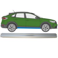 Reparație prag pentru Volkswagen Taigo 2021- / Stânga = Dreapta (simetric) 14937