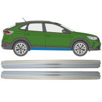 Reparație prag pentru Volkswagen Taigo 2021- / Stânga+Dreapta / Set 14938