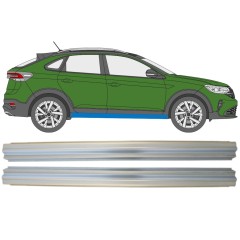 Reparație prag pentru Volkswagen Taigo 2021- / Stânga+Dreapta / Set 14938