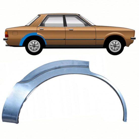 Reparație aripă spate pentru Ford Taunus 1976-1982 / Stânga 8773