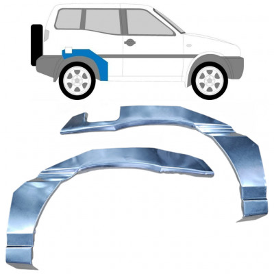 Reparație aripă spate pentru Nissan Terrano 1993-1999 / Stânga+Dreapta / Set 9620