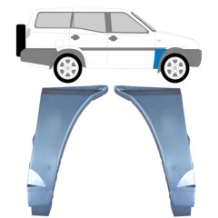 Panou de reparație aripă față pentru Nissan Terrano II 1993-2005 / Stânga+Dreapta / Set 10471
