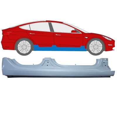 Prag complet pentru Tesla Model 3 2017-2023 / Dreapta 17286