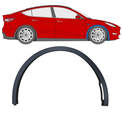 Bandou aripă față pentru Tesla Model Y 2020-2025 / Dreapta 17288