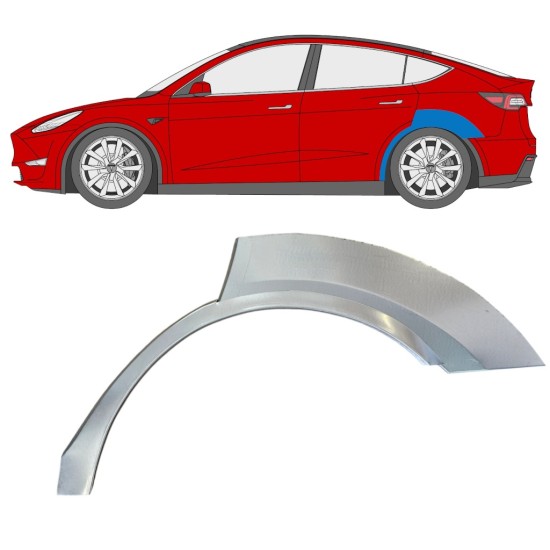 Reparație aripă spate pentru Tesla Model Y 2020- / Stânga 16377