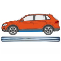 Reparație prag partea inferioară pentru Volkswagen Tiguan 2016-2024 / Stânga 17221