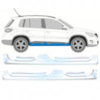 Reparație prag pentru Volkswagen Tiguan 2007-2016 / Set 11613