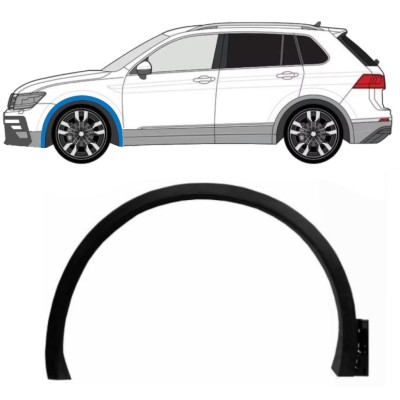Bandou aripă față pentru Volkswagen Tiguan 2016-2024 R-Line / Stânga 14862