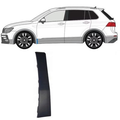 Bandou aripă față pentru Volkswagen Tiguan 2016-2024 R-Line / Stânga 14864
