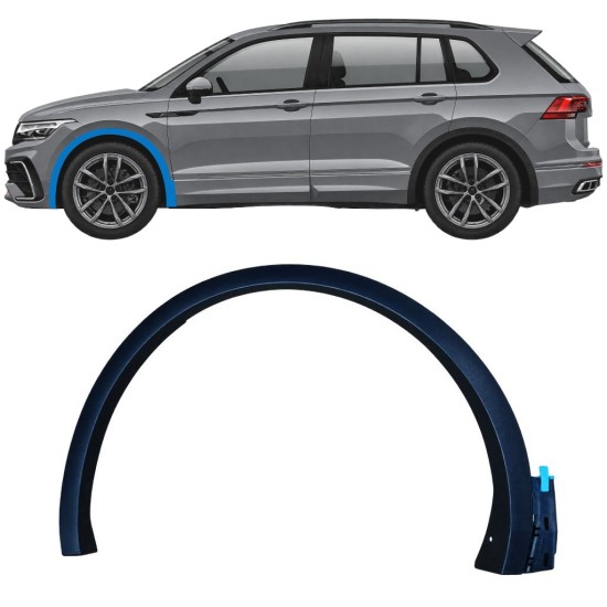 Bandou aripă față pentru Volkswagen Tiguan 2020-2024 R-Line / Stânga 17064