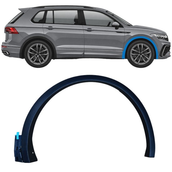 Bandou aripă față pentru Volkswagen Tiguan 2020-2024 R-Line / Dreapta 17063