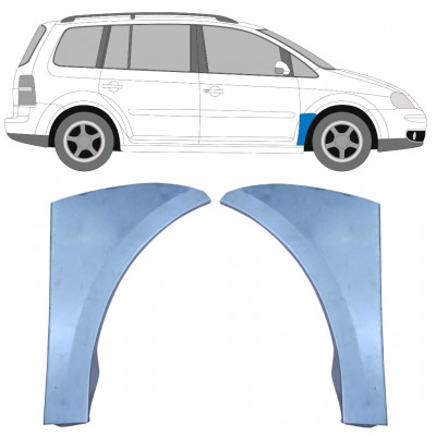 Panou de reparație aripă față pentru VW Touran 2003-2015 / Stânga+Dreapta / Set 9737