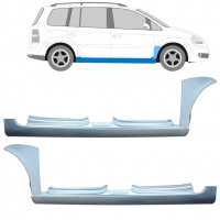 Reparație prag + aripă față pentru VW Touran 2003-2010 11166