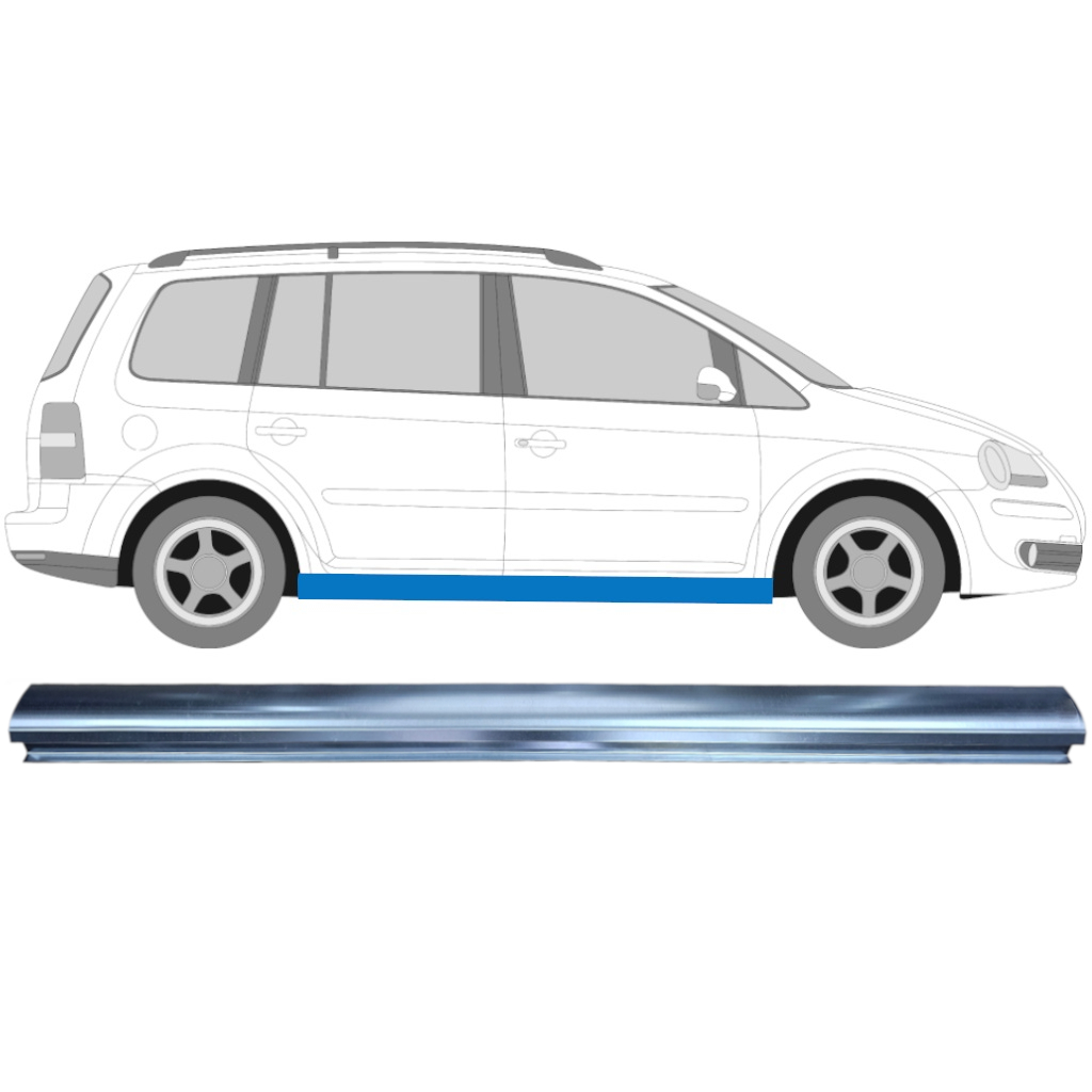 Reparație Prag Pentru Volkswagen Touran 2003-2010 / Stânga = Dreapta (Simetric) 11942