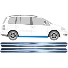Reparație prag pentru Volkswagen Touran 2003-2010 / Stânga+Dreapta / Set 11943