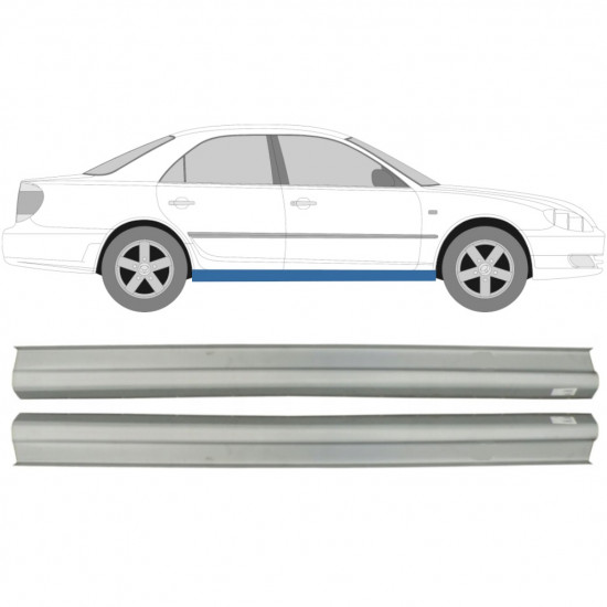 Reparație prag pentru Toyota Camry 2001-2006 / Stânga+Dreapta / Set 9435