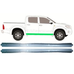 Reparație prag interior pentru Toyota Hilux 2005-2015 / Stânga+Dreapta / Set 11457