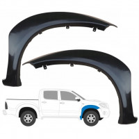 Bandou aripă față pentru Toyota Hilux 2005-2015 / Stânga+Dreapta / Set 9476