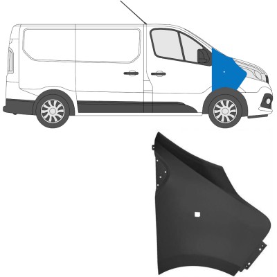 Aripă față pentru Renault Trafic 2014- 2014-2021 / Dreapta 17101