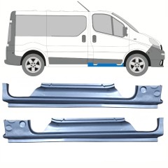 Reparație prag pentru Opel Vivaro 2001-2014 / Stânga+Dreapta / Set 13246