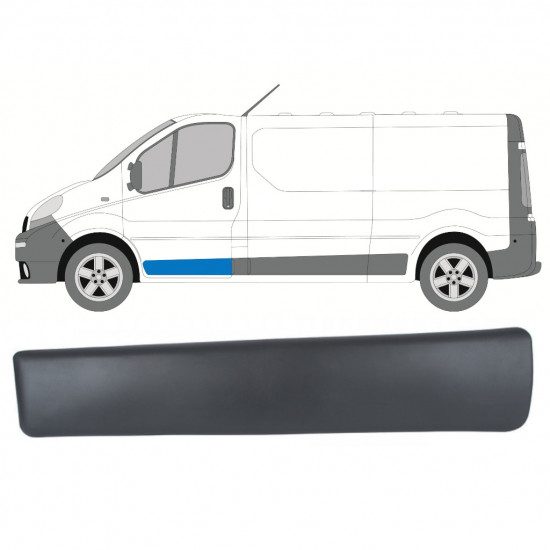 Bandou ușă față pentru Renault Trafic 2001-2014 / Stânga 8200