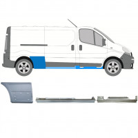 Set panouri de reparare pentru Renault Trafic Opel Vivaro 2001-2014 / LWB / Dreapta /  11104